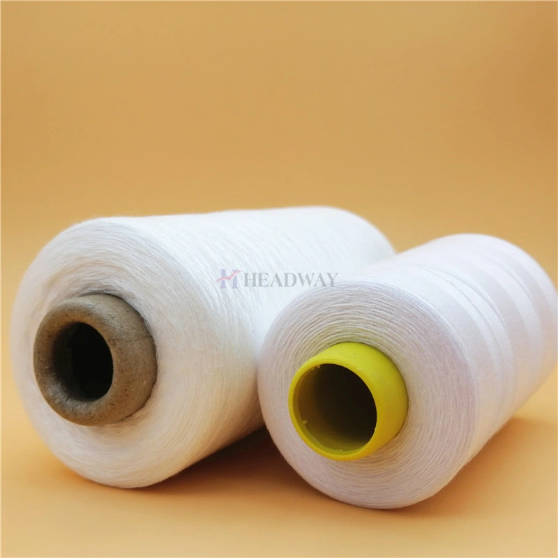 40s/2/3 Spun Polyester Sewing Thread Yarn in Dyed & Raw White Colors Ready for Shipment