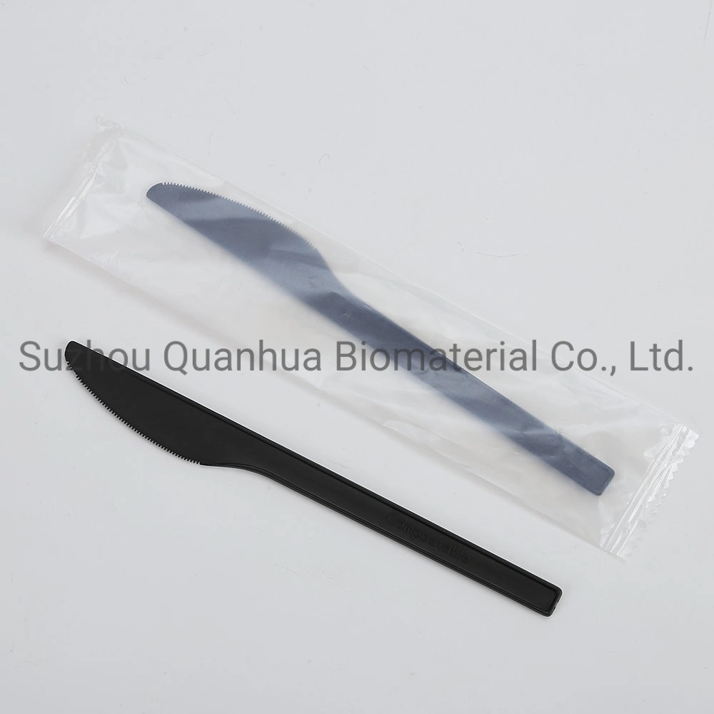 High quality/High cost performance Heavy-Duty Individual Wrapper Disposable Biodegradable Knife