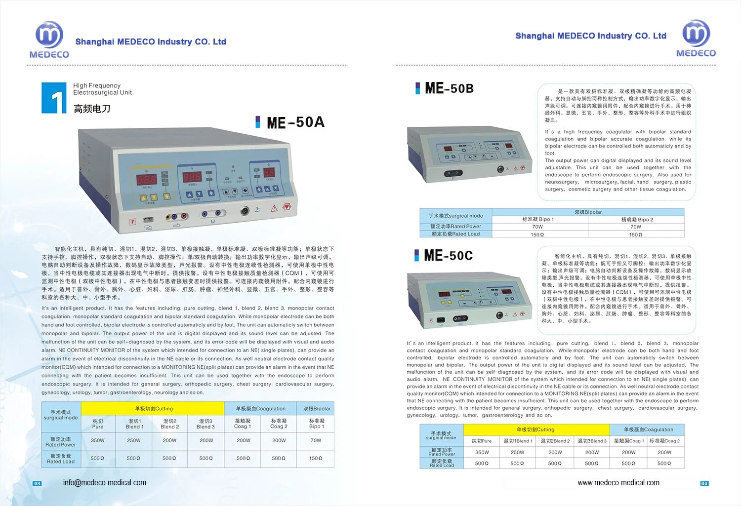 Surgical Instrument Rife High Frequency Welding Machine Me-50A, Skin Care