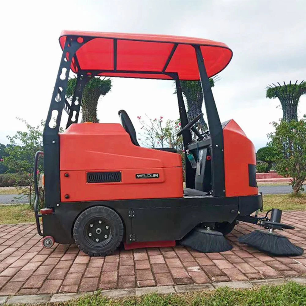 ISO CE Park Scenic Area Residential Community Electric Ride-on Street Sweeper Cleaning Equipment