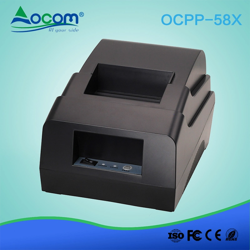 Factory Price 58mm POS Receipt Thermal Printer with built-in Power Adaptor