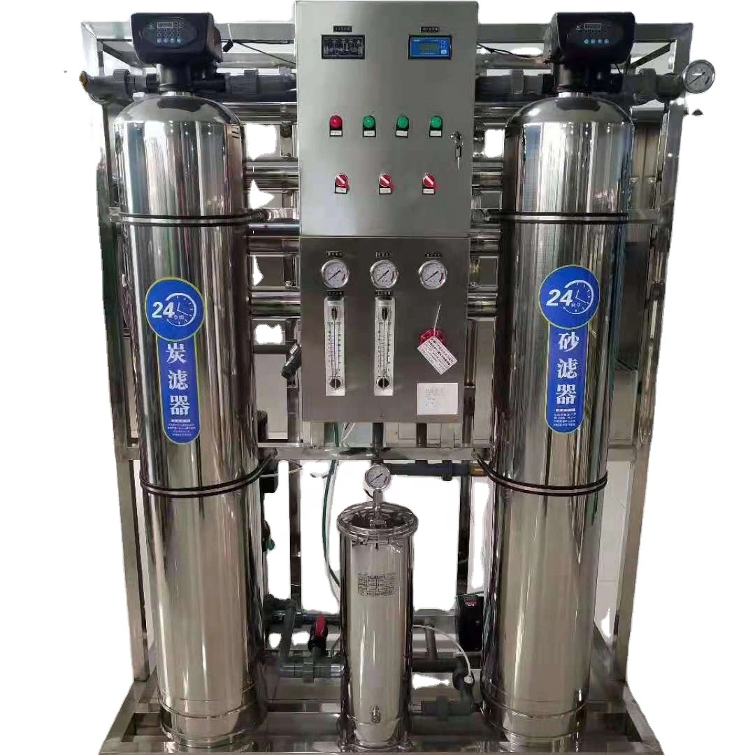RO 1000 Lph Purified Drinking Water Treatment Plant Desalination System 1000lph Small RO Water Treatment RO Water Purifier Reverse Osmosis System