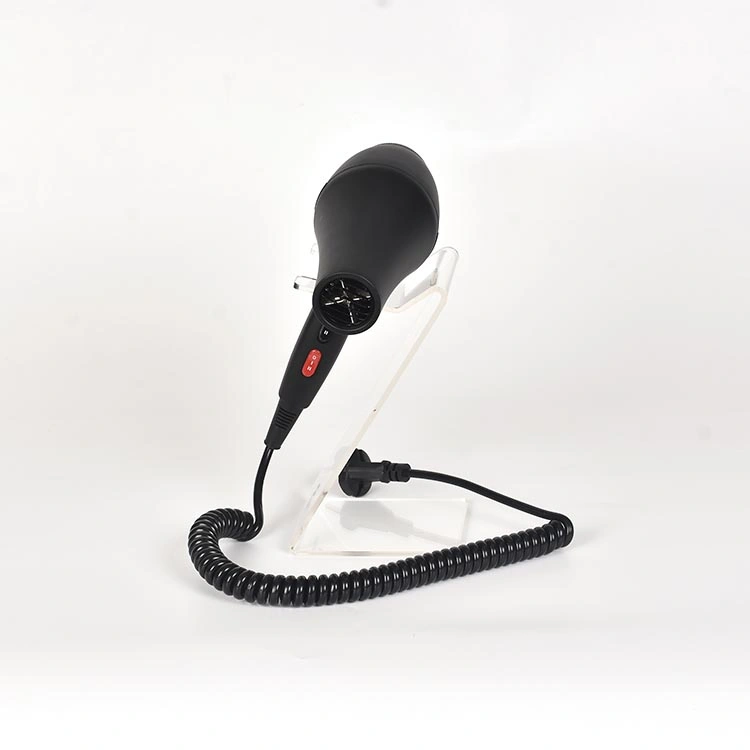 1800W Long-Life Black Handheld Hotel Hair Dryer