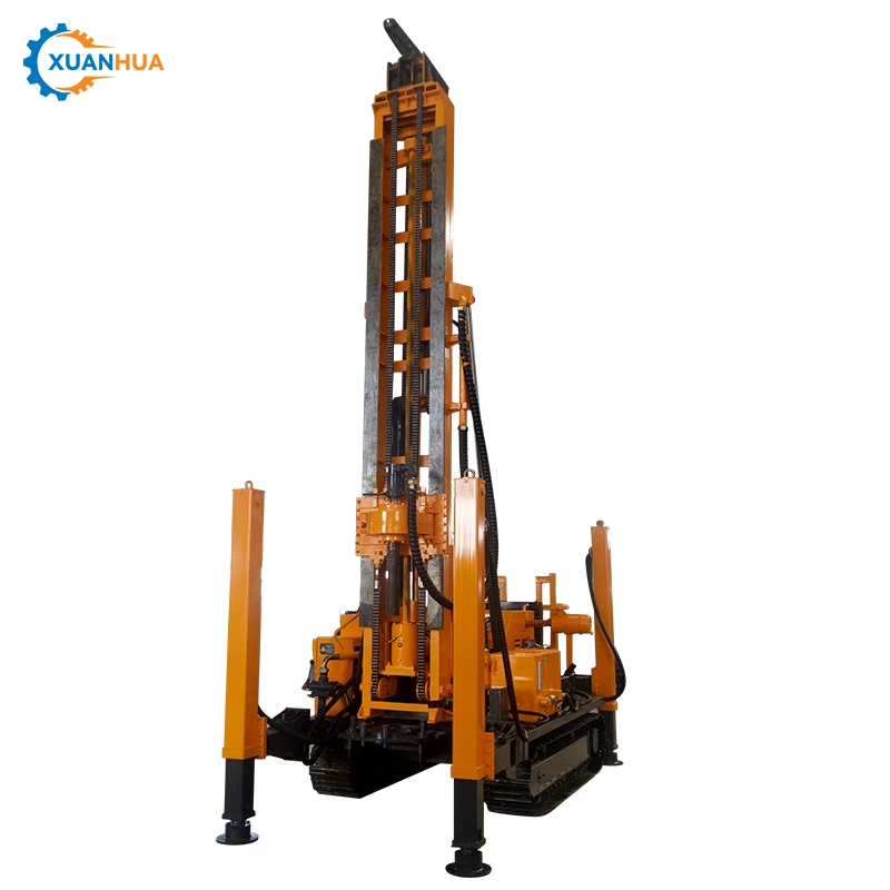 600m Crawler Mounted Rotary Mining Water Well Drilling Rigs