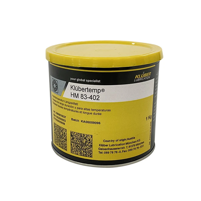 Kluber Temp Hm83-402 1kg/ Tank High Temperature Roller Bearing Butter Grease