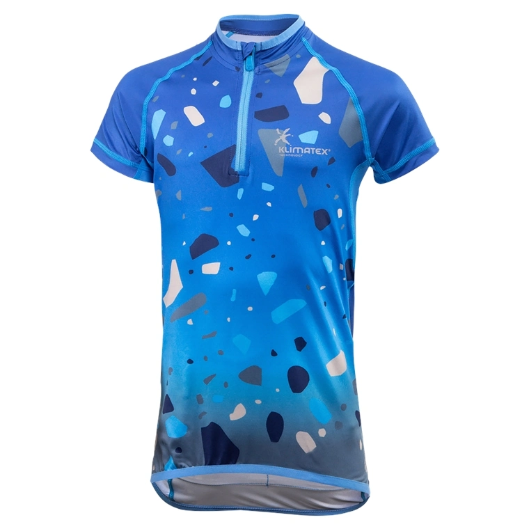 Top calidad de los niños manga corta de ciclismo Jersey de verano secado rápido Ropa deportiva ropa de ciclismo