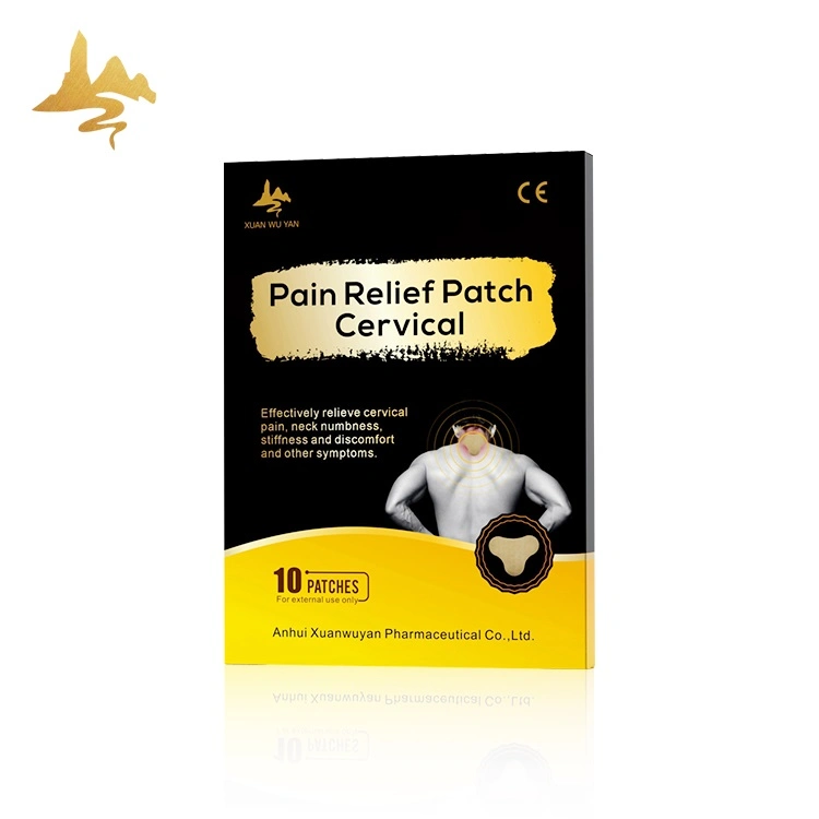 Hot Selling Product Herbal Moxibustion Cervical Spine Patch for Pain Relief