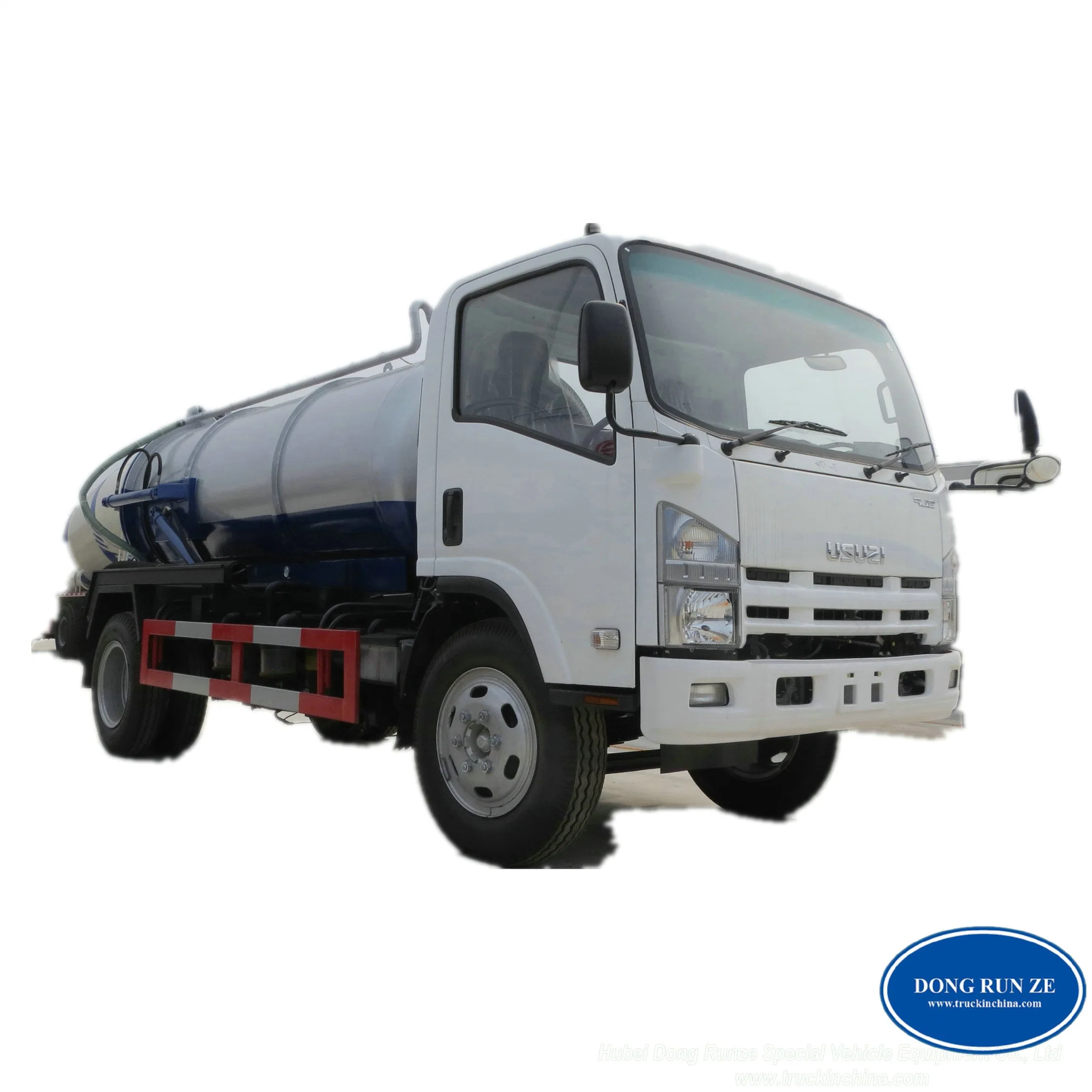 Customizing Suzu Combine Vacuum Jetting-Flushing Truck 700p Combination Vacuum and Drain Cleaner (Clean Water Tank 3m3; Sewage Tank 5.5m3)