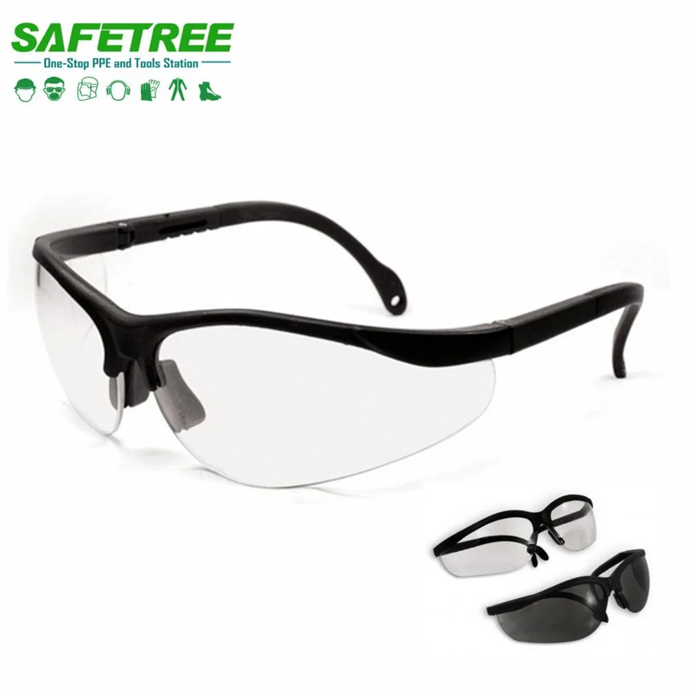 Safetree CE En166 Gafas de seguridad, protección ocular, Anti anti niebla rayar las gafas de seguridad gt2098