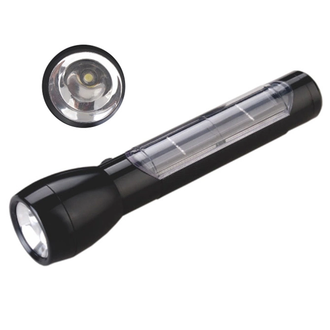 High Lumen Solar LED Torch with 7 LED Spot Light