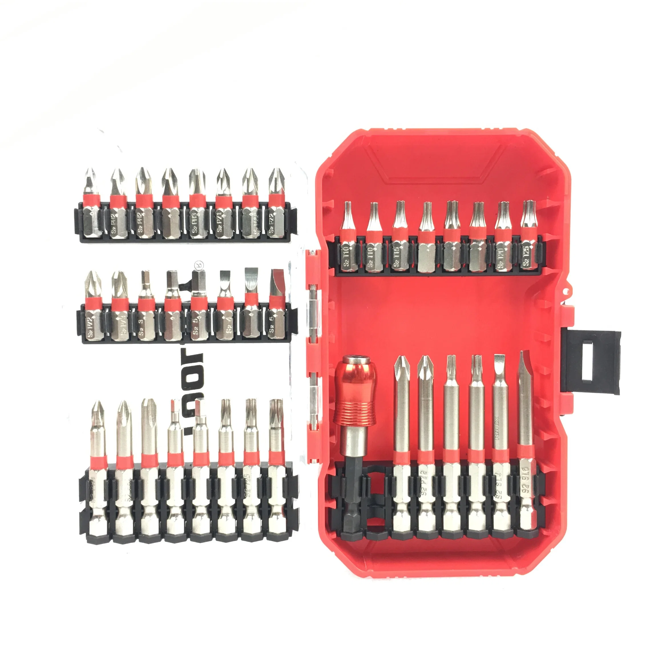 BGX 40pcs Screwdriver Bit Set with color ring