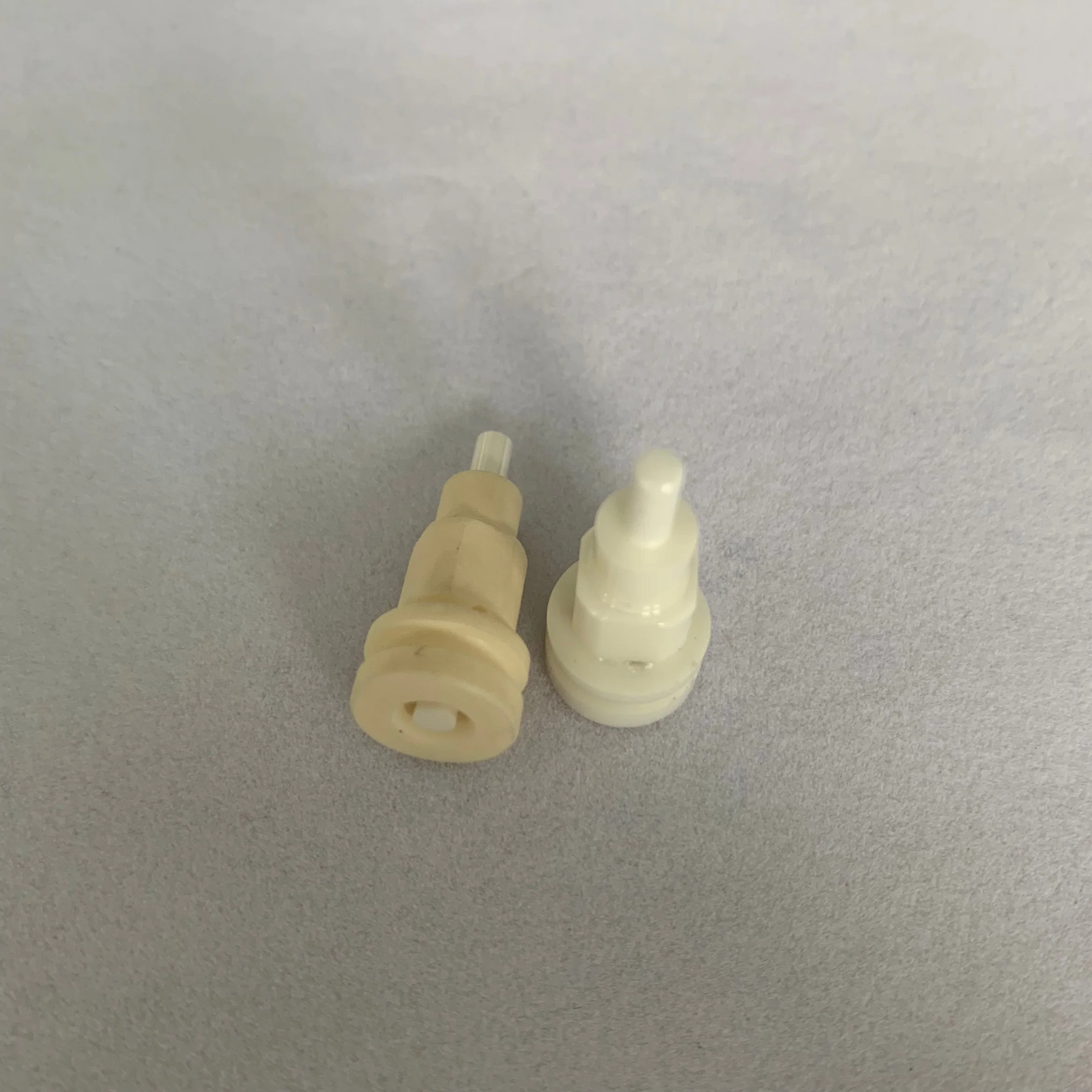 Bomba de dosificación de émbolo cerámico Mini Zirconia ZrO2 mecanizada de precisión para Carga de electrolito de la batería