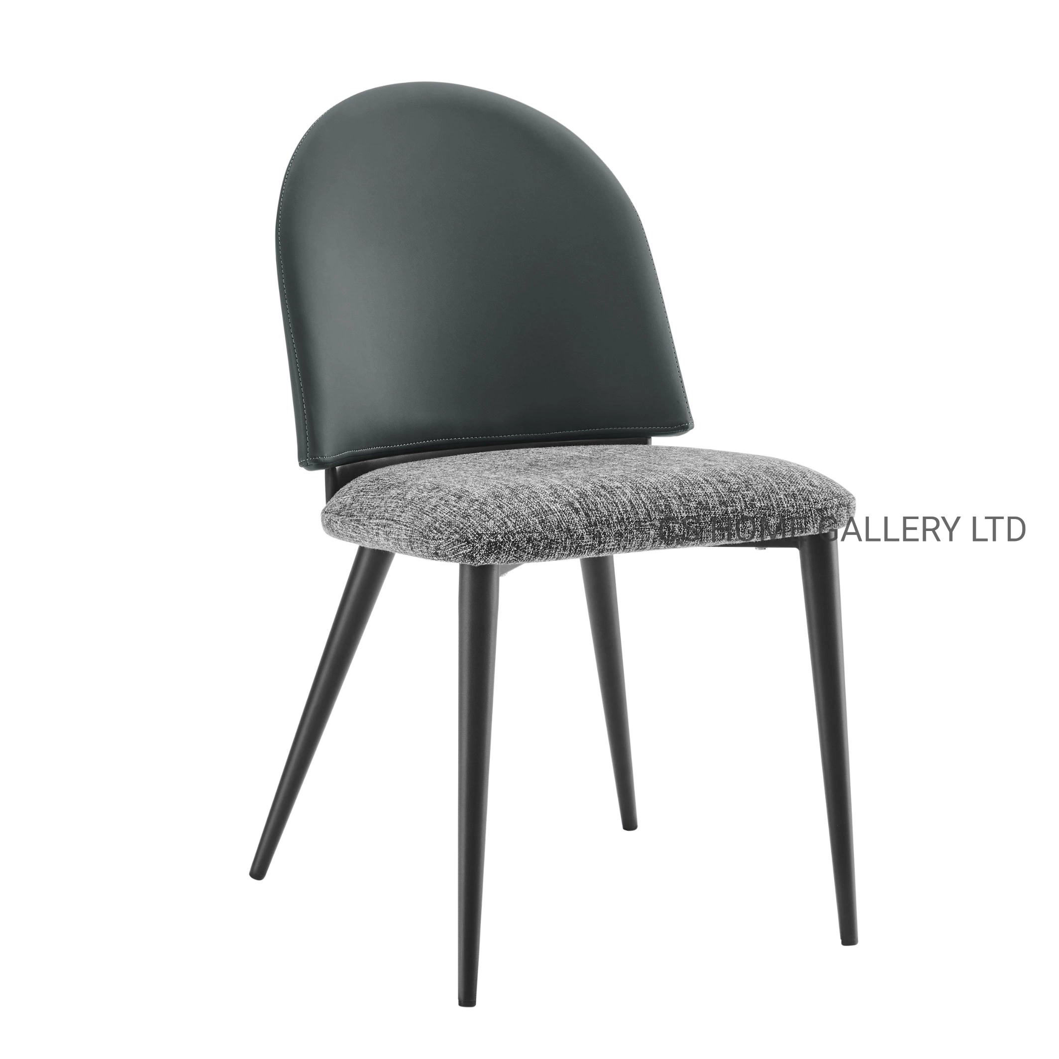Original Factory Wholesale/Supplier PVC Fabric Wooden Round Back Dining Reaturant Chair Furniture