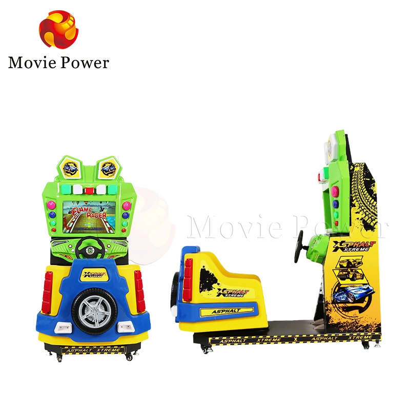 Movie Power Coin Operated Kid Driving Racing Arcade Game Machine