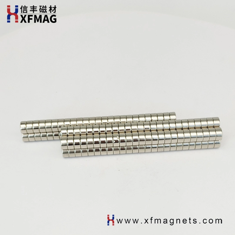 Neodymium N42uh Magnetic NdFeB Strong Permanent Rare Earth D10*4 Disc Magnet Material