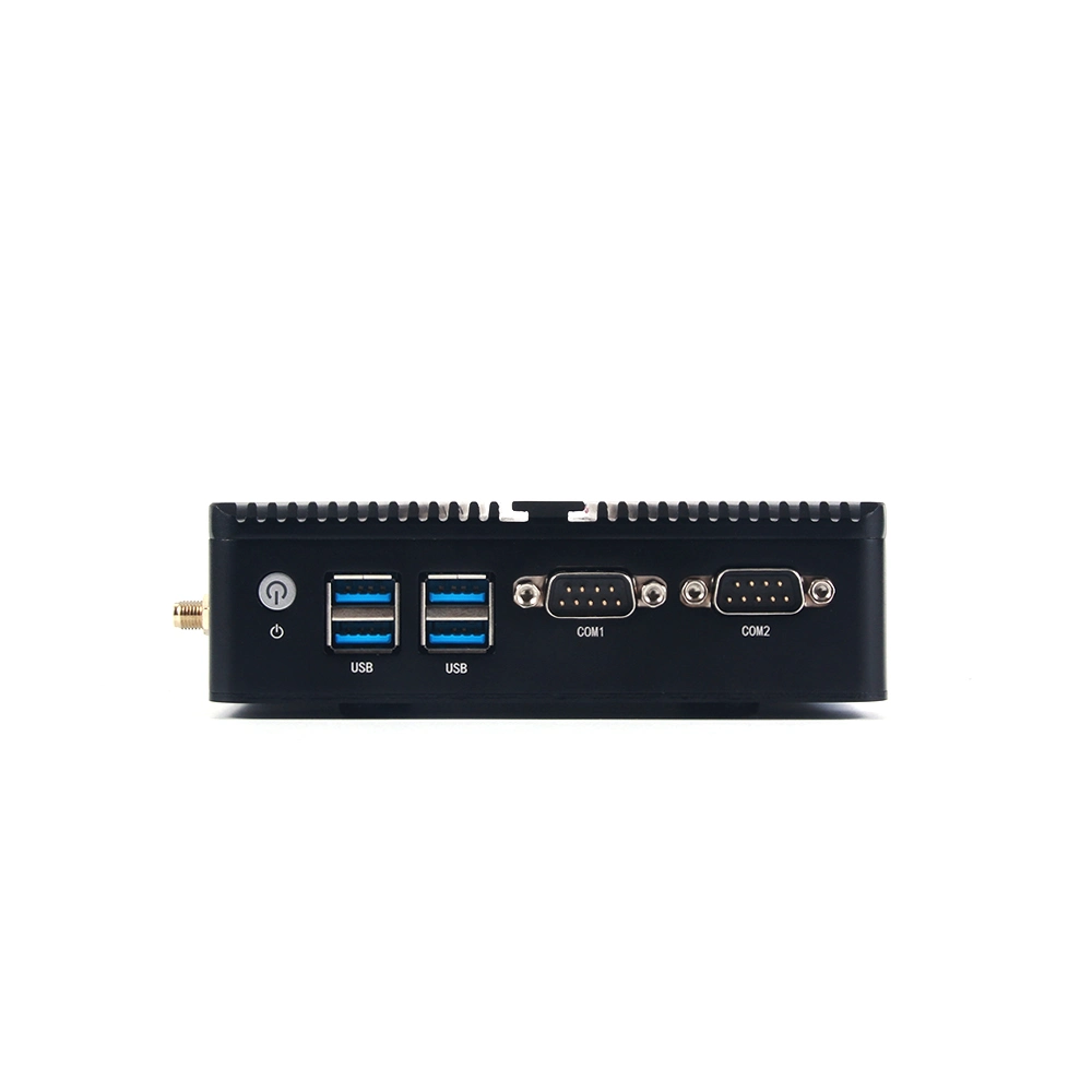 Hot Selling i7 Mini PC H310c System Unit Quad-Core lüfterlos Mini PC WiFi-Unterstützung 6 USB Desktop Office-Computer