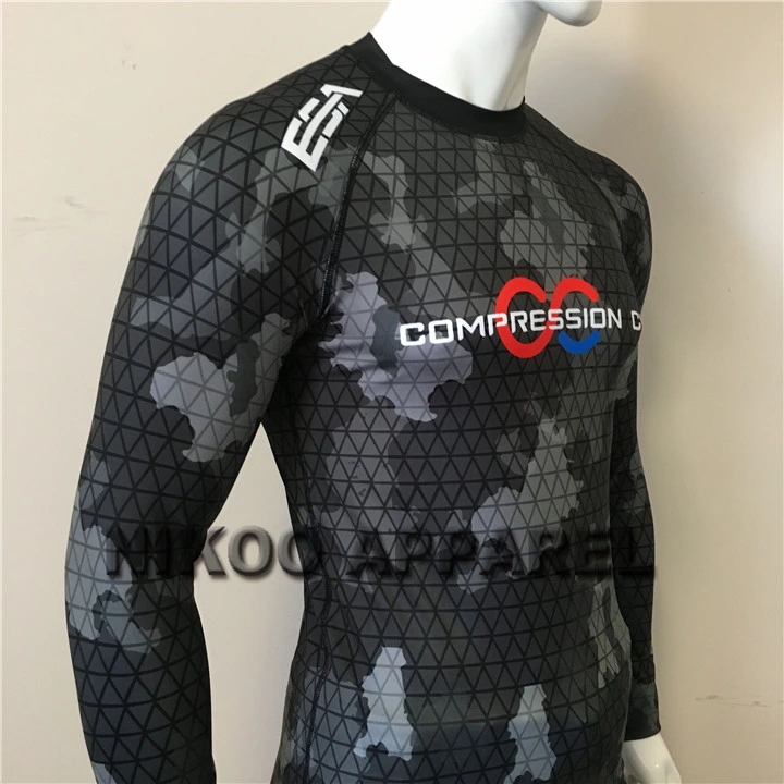 Custom Sublimation Long Sleeve Compression Shirt