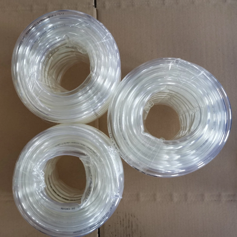 Fluid Transport Food Grade PVC Clear Hose Pipe for Drinks