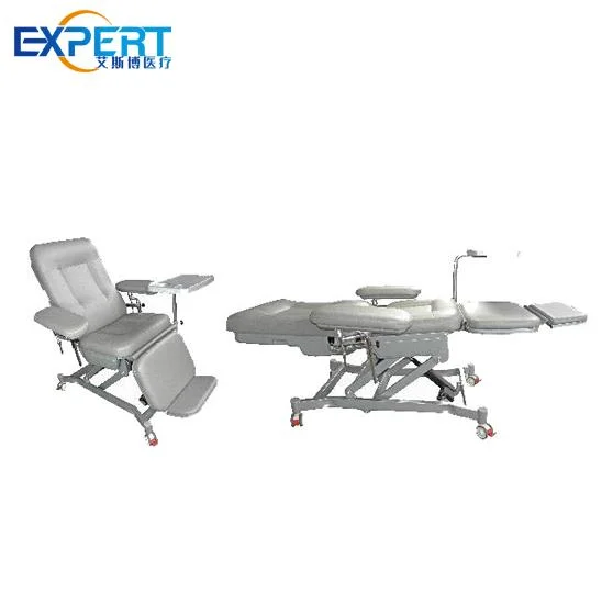 Hospital Chemotherapy Infusion Phlebotomy Donation Collection Mobile Electric Blood Donor Drawing Hemodialysis Dialysis Chair