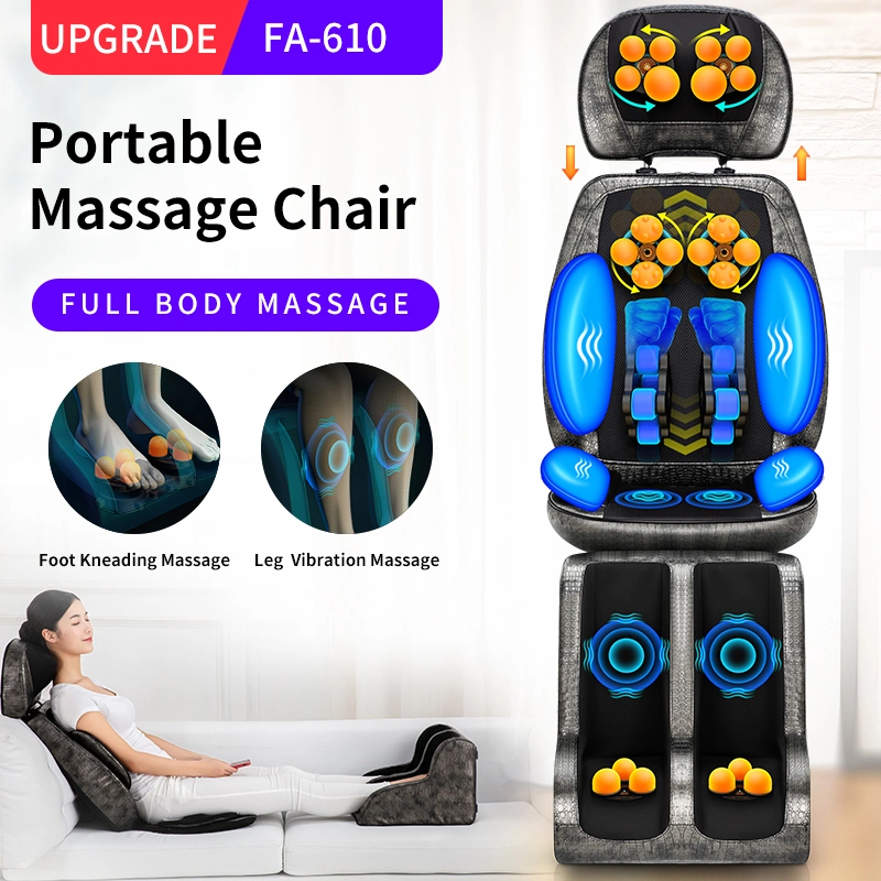 Fangao Cojín de masaje eléctrico con calefacción para silla único para el hogar
