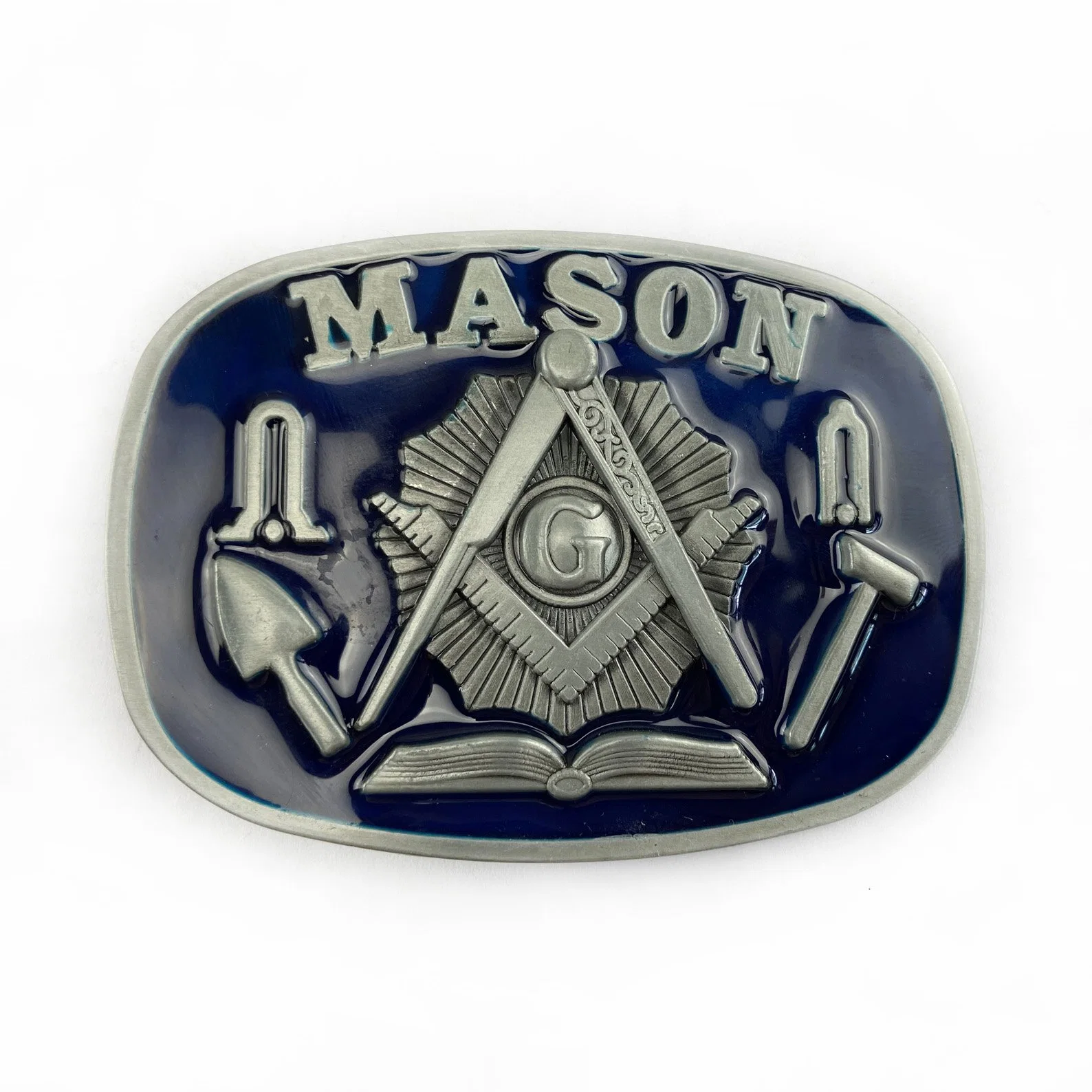Mode Metal zinc alliage Vintage boucle ceinture Masonic Freemason Custom Boucle de ceinture