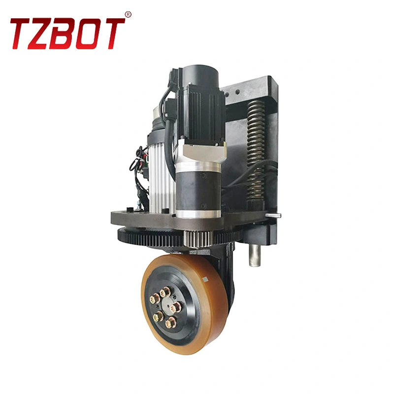 Entraînement de roue du chariot élévateur équipé de dispositif de suspension de plus en douceur de conduite 1500W de puissance 400W de direction (TZ12-DA15S04-S)