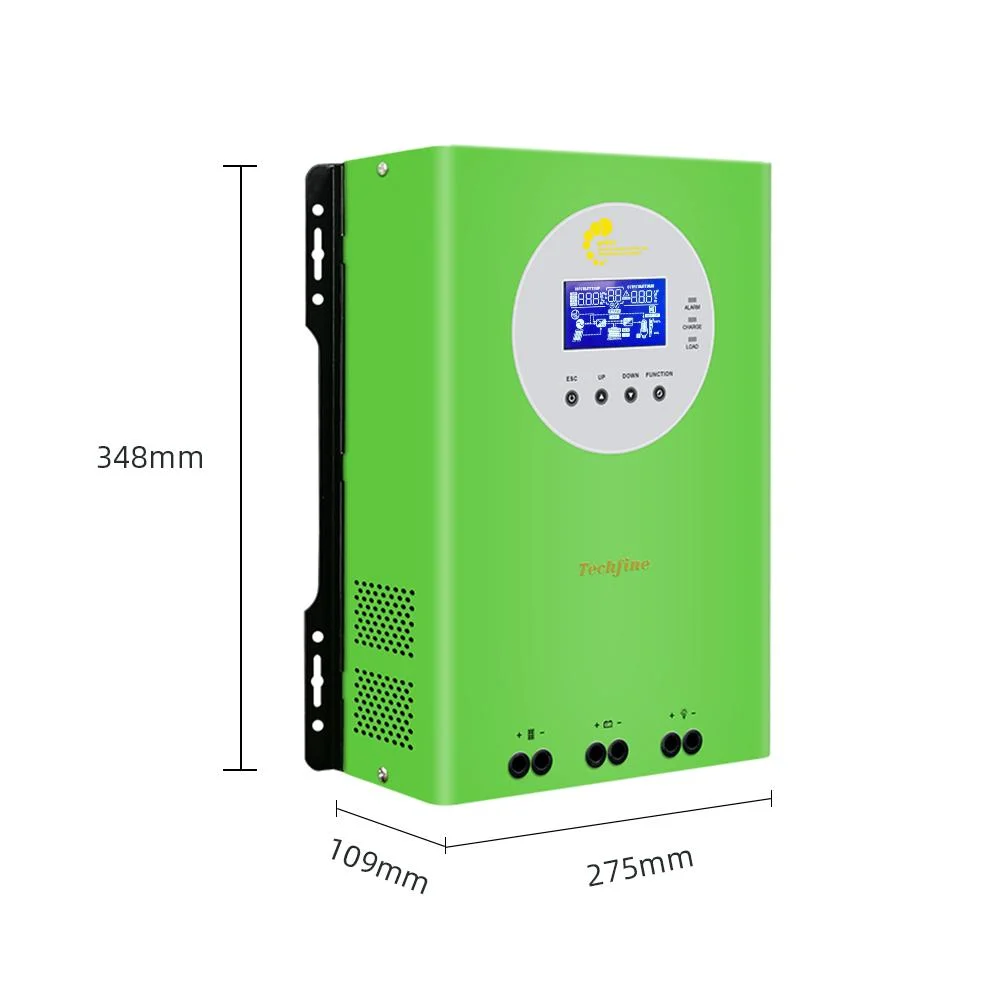 Controlador de carga solar digital 80AMP para uso doméstico