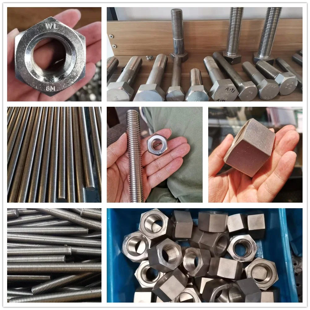 B8 B8m Stainless Steel Bolts, Threaded Rod, Nut, Washer, Factory Wholesale/Supplier at a Low Price