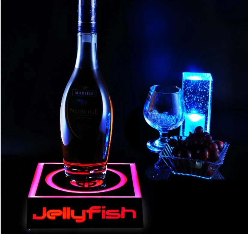 Club Lighting Hot Sell LED زجاجة Gloriier Light Up Bar مكبر شاشة LED