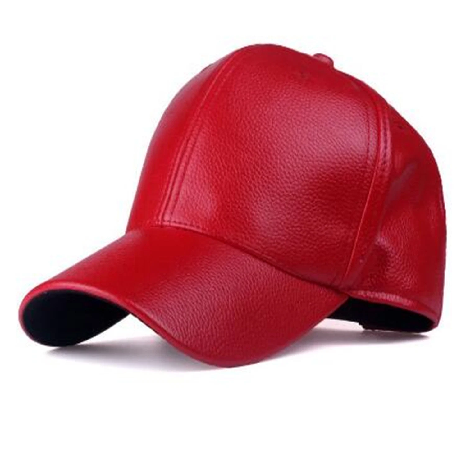 Kids Children Leather Baseball Caps for Promotion