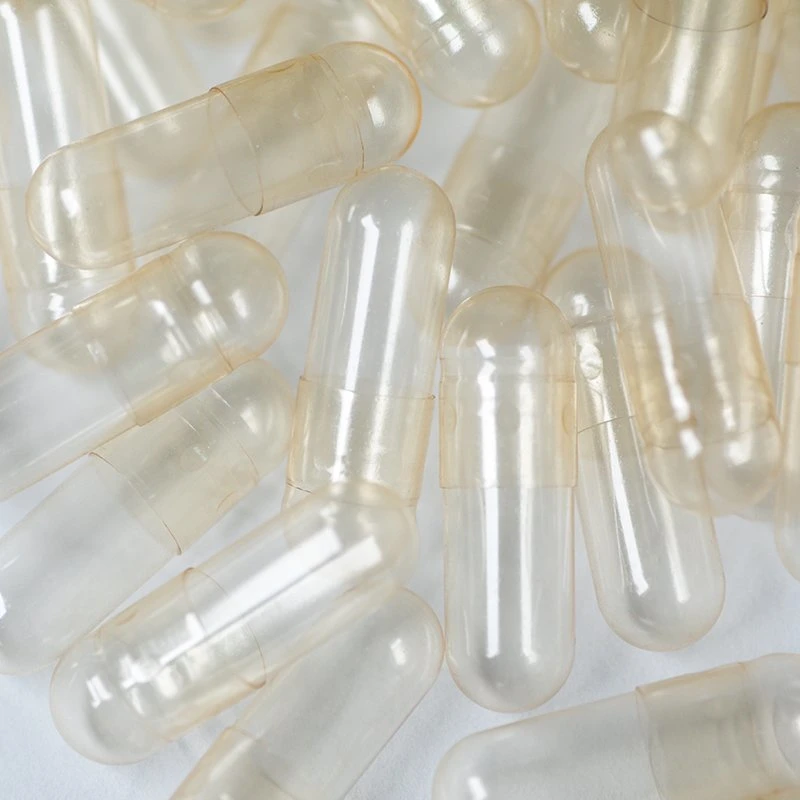 Taille claire 00 0 1 2 3 4 capsules séparées de HPMC de légumes, capsules de gélatine vides