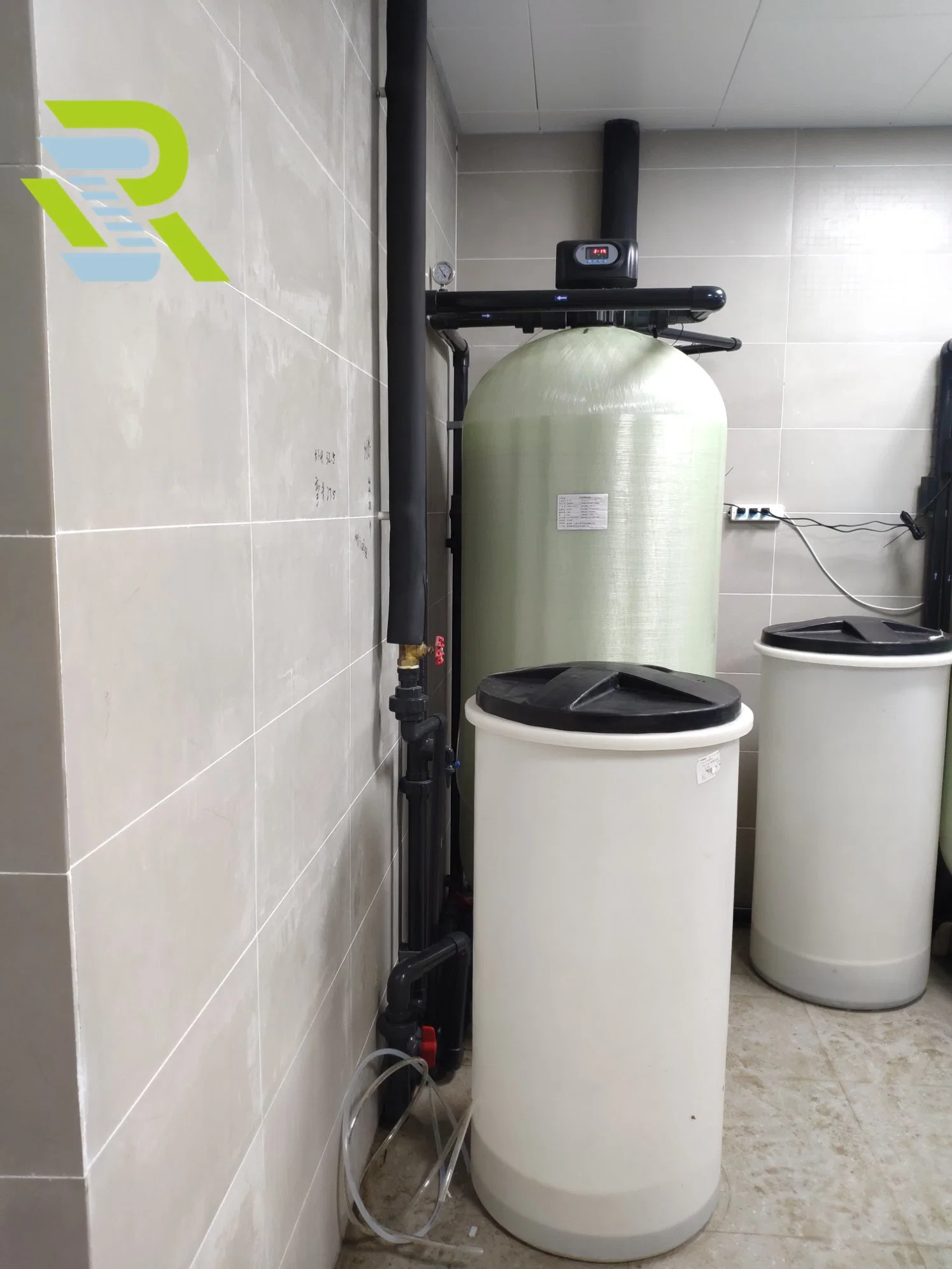 Full-Automatic Water Filter Purification System, Water Softener Reduce Water Hardness for Heat Exchanger