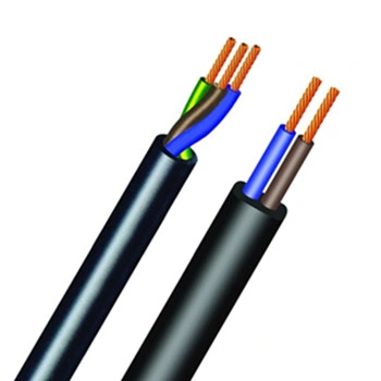 Electrical Electric Power 2 3 4 Cores Flat Flexible Flex Double Insulated PVC Sheath Wire and Cable Prices Copper Control Rvv Cable