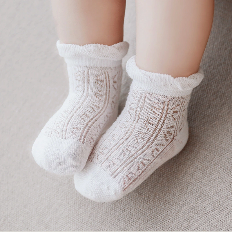 Premature Baby Small Size Newborn Summer Baby Short Section Thin Section Not Tight Ankle Cartoon Comfortablesocks
