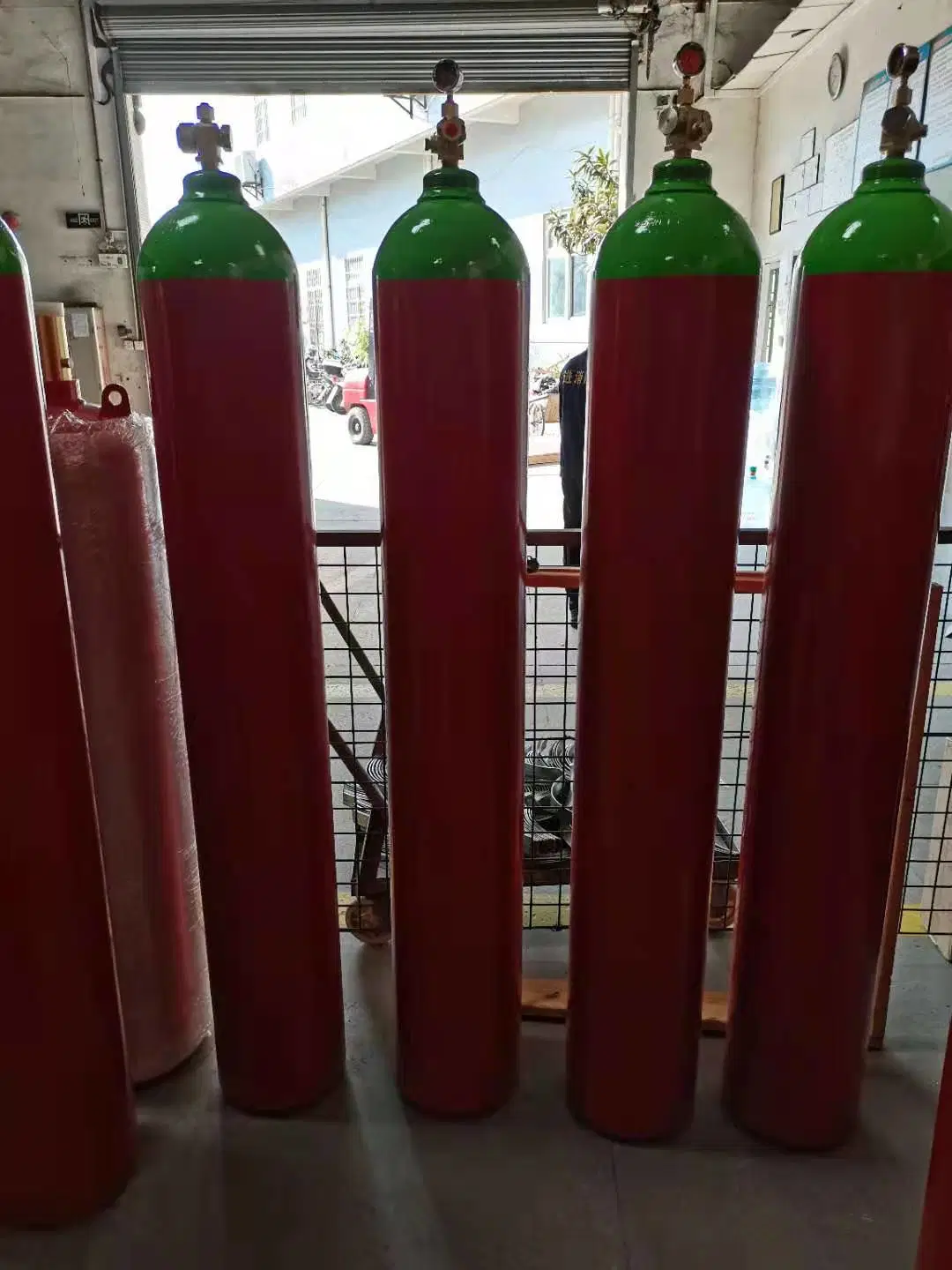 20MPa Ig55 Argonite Fire Suppression System for Storeroom 80L Ig55 (50% Nitrogen, 50% Argon) Fire Fighting Extinguisher Brazilian Fire Extinguisher