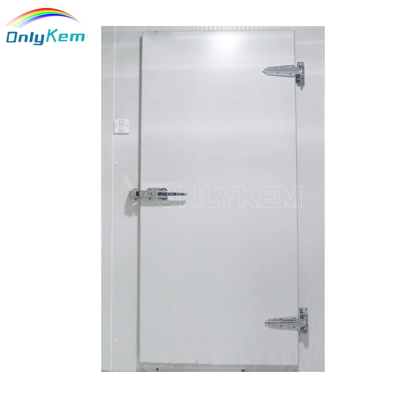 Cold Storage with Hinged Doors Open Flat