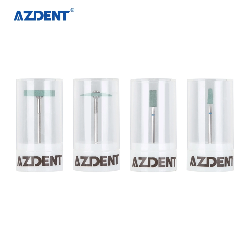 Популярная клиника использование зубного шлифовального алмазного шлифовального устройства Azdent Dental Ceramic/фарфора Полировальные инструменты