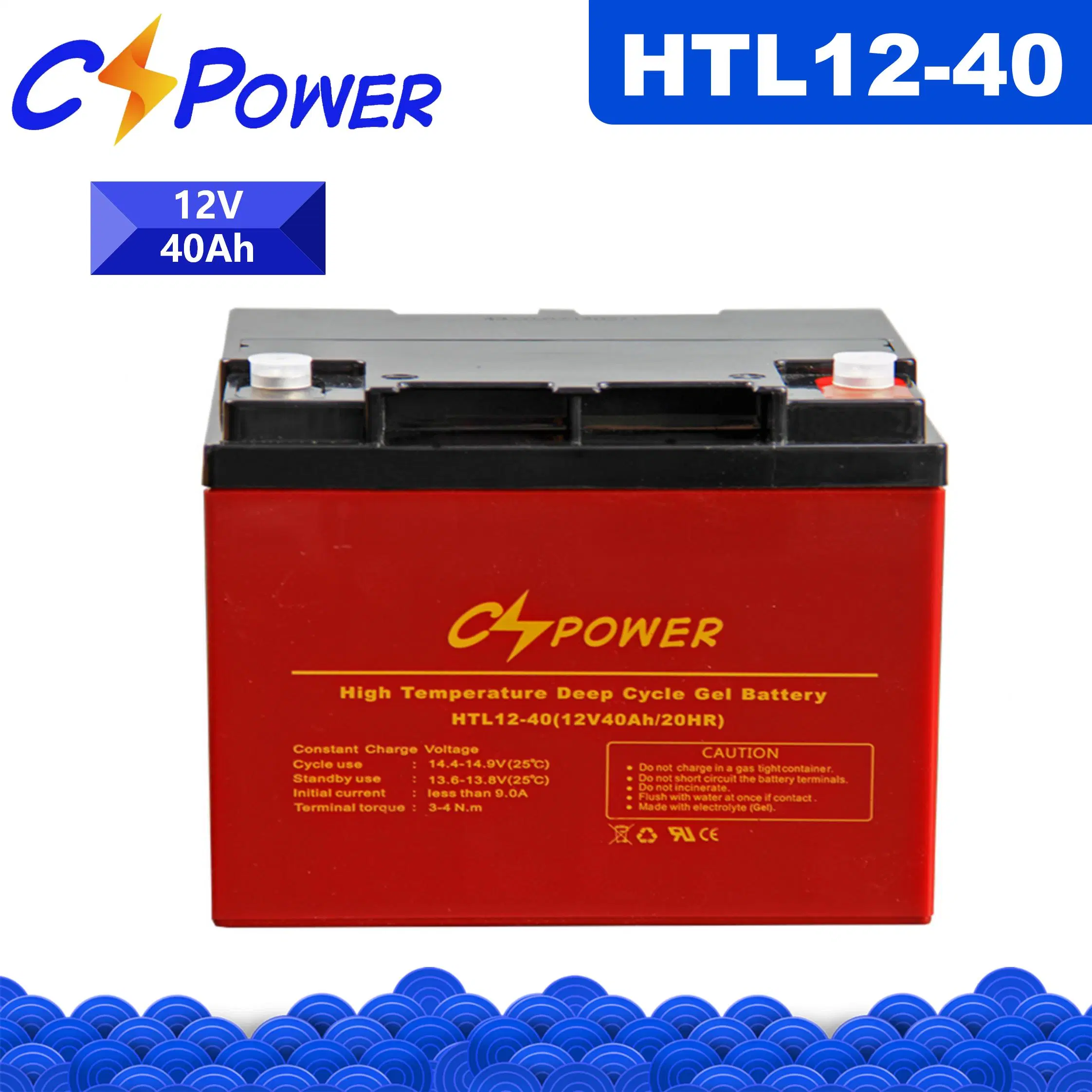Cspower Battery China Factory 12V40ah Maintenance Free Gel Battery - Battery Pack, Foorklift
