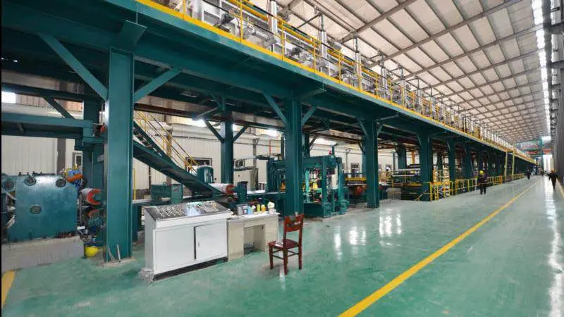 1500 Galvanizing Machine / Hot DIP Galvanizing Production Line for Construction Industry