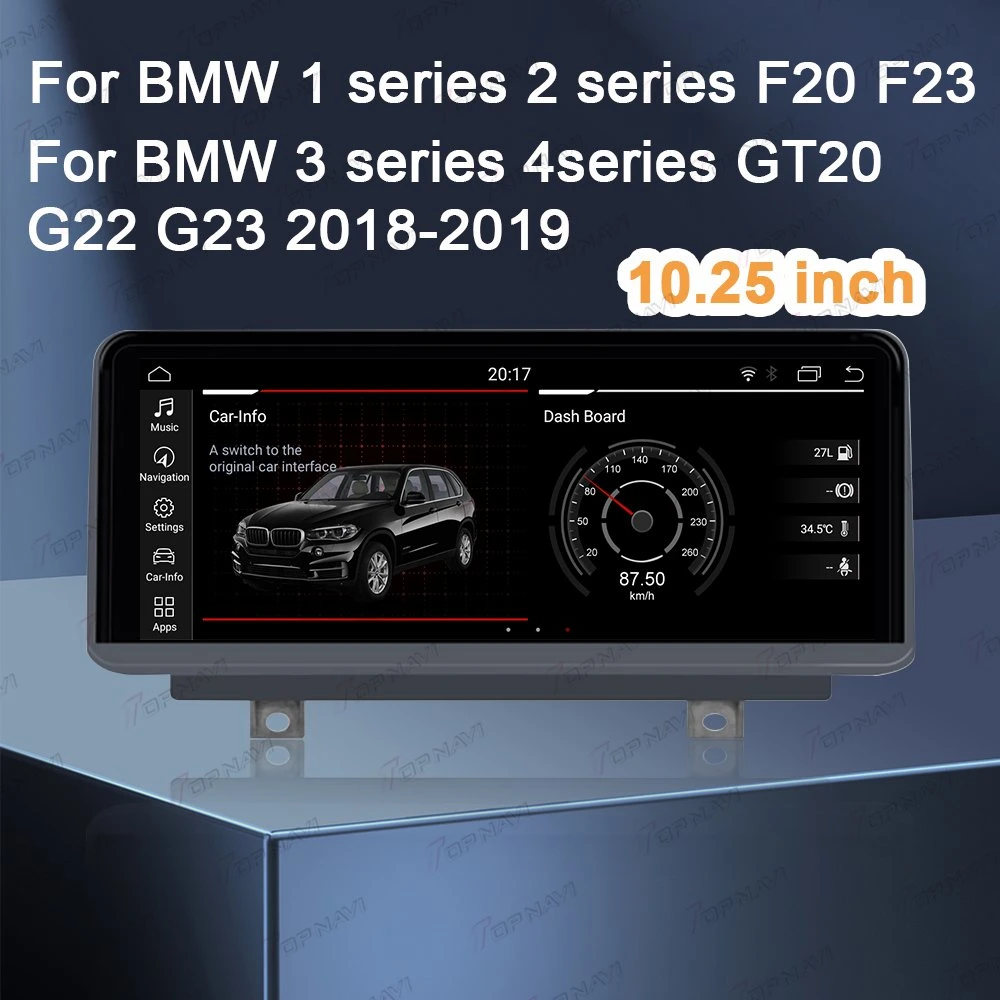 10,25-дюймовый Android для BMW 1 серии F20 2018 DVD плеер