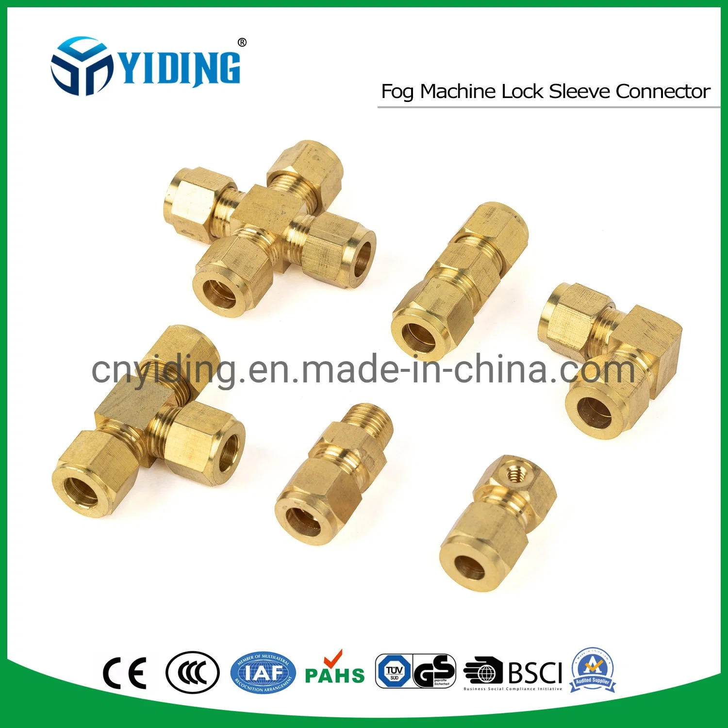 Fogging Machine Universal Joint Swivel Connector Swivel Angle Nozzle Seat Brass Coupling Fog Spray Joint Universal Connector Flexible Fitting (SWNS-316)