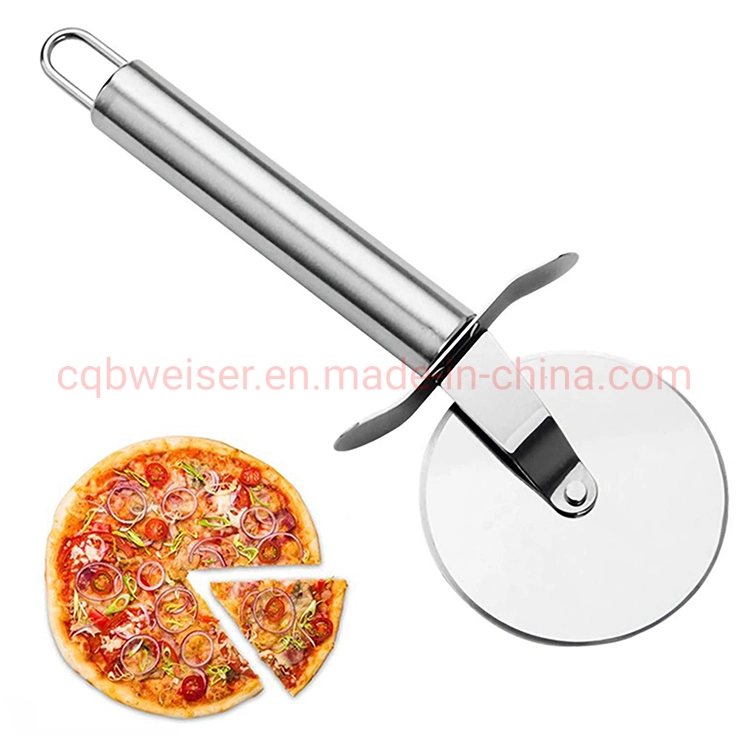 Food Grade Stainless Steel Pizza Cutter Wheel Home Pizza Knife