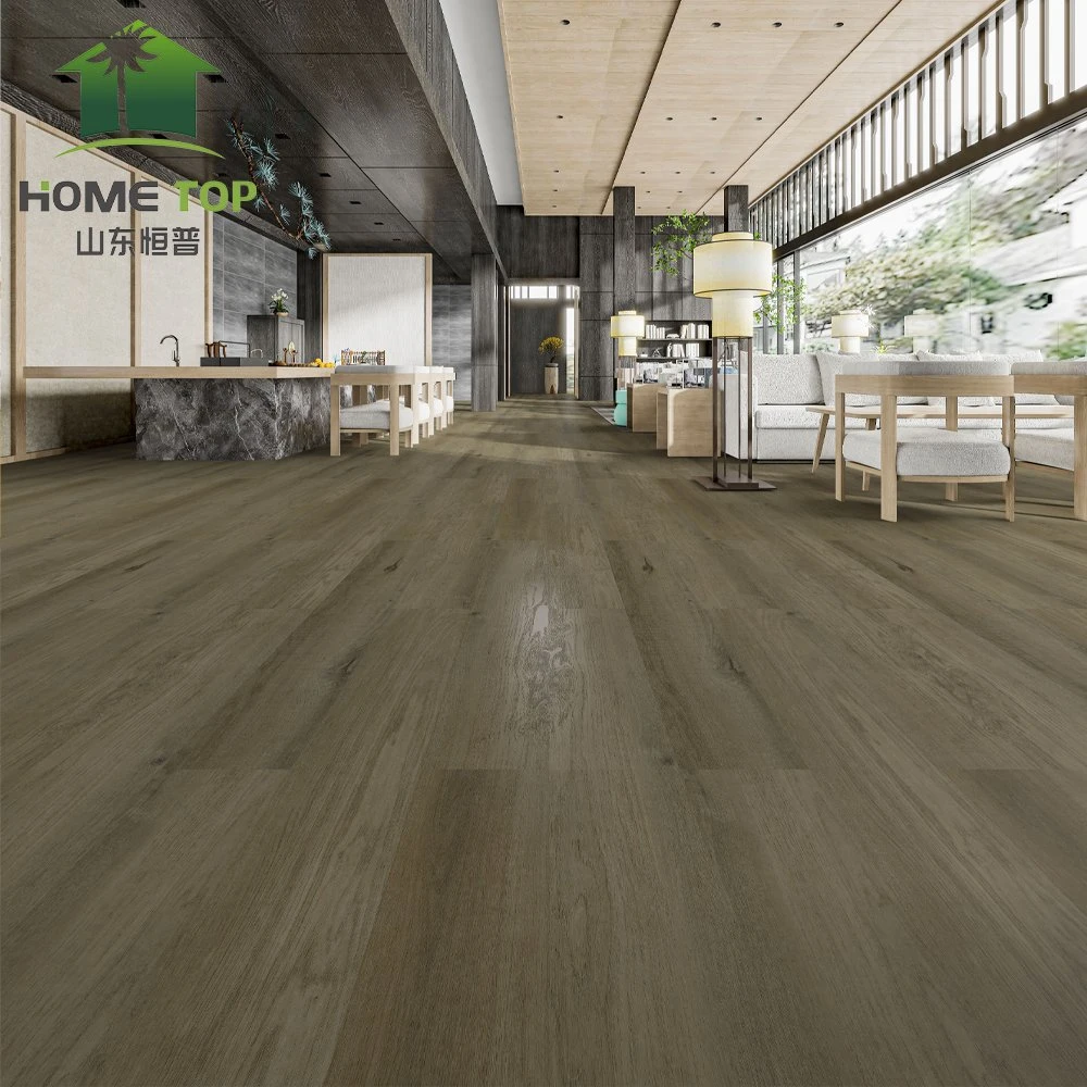 Eco Friendly Raw Material Anti-Slip 5mm/5.5mm/6mm Thickness 20mil Wearlayer with 1mm/1.5mm Wearlayer Spc Flooring Sale