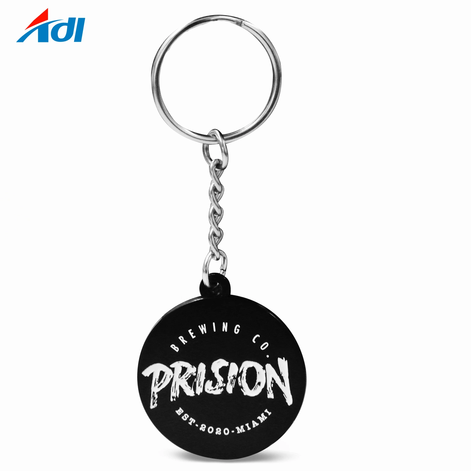 Customizable Metal Art Crafts Engraving Key Ring Fashion Decoration Key Chain Keychain