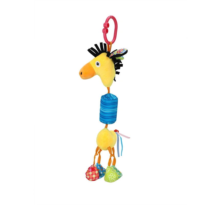 Intelligence Toy Duck Shape Creative Animal Wind Chime Baby Cartoon Bed Hanging Toy Appease Doll