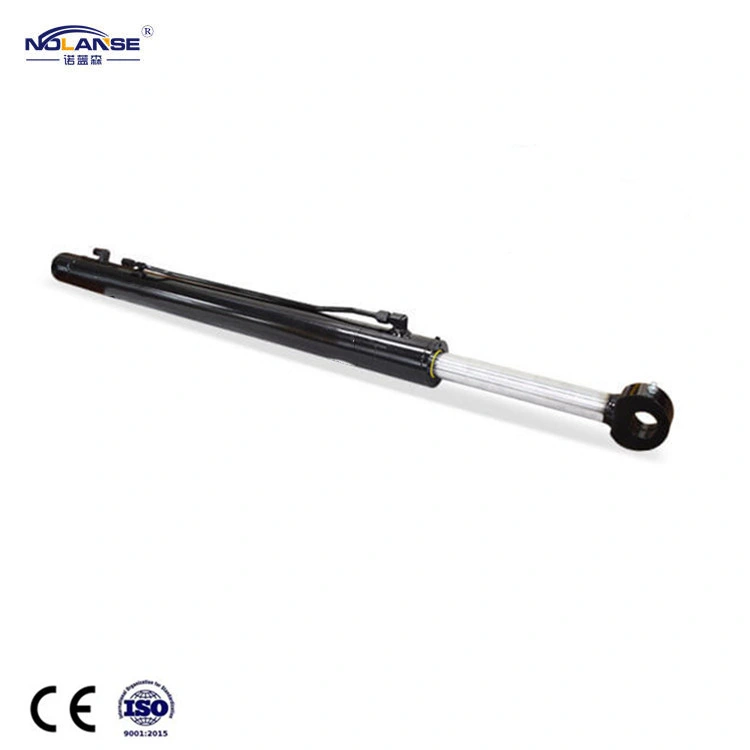 High quality/High cost performance Welded with a Strong Forged Steel Base Professional Tractor Dumper Telescopic Hydraulic Cylinder