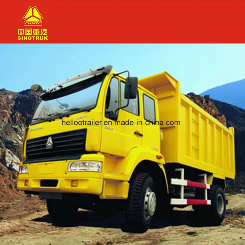 Diesel Type Fuel 4*2 Sinotruk-HOWO Dump Truck Trailer