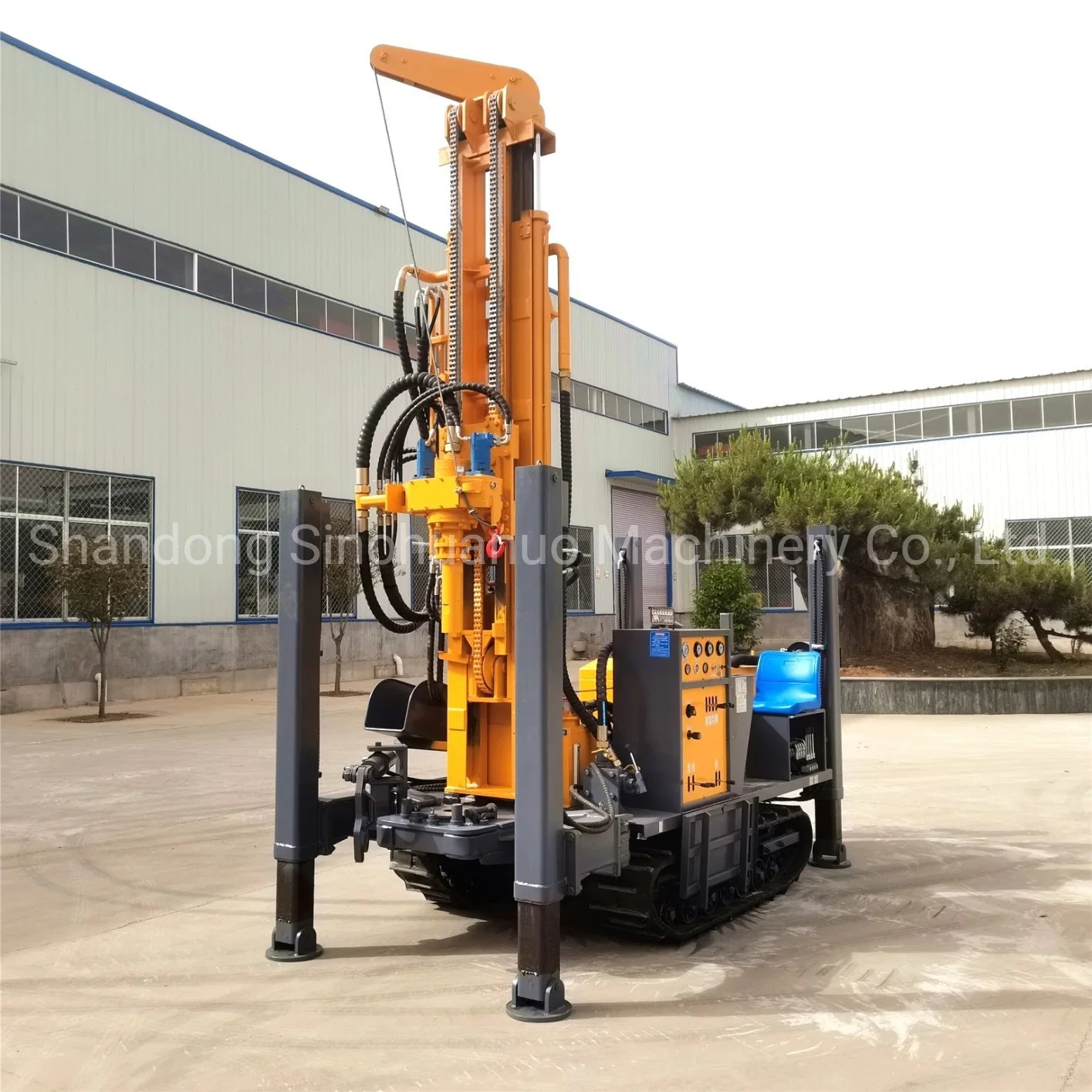 Trailer/Skid Mounted Water Well Drilling Depth of 200 Best Driller for African Rig for Sale