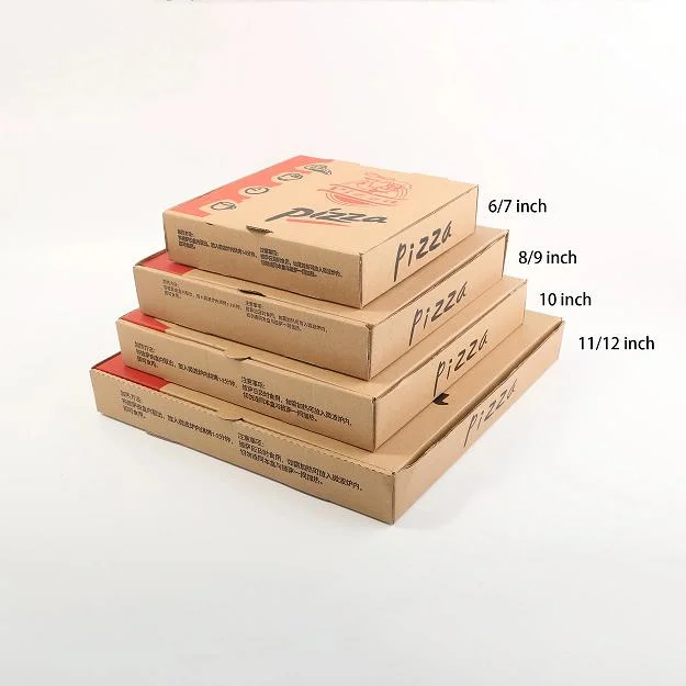 Wholesale/Supplier Cheap Price Printed Corrugated Pizza Packing Box with Customized Logo