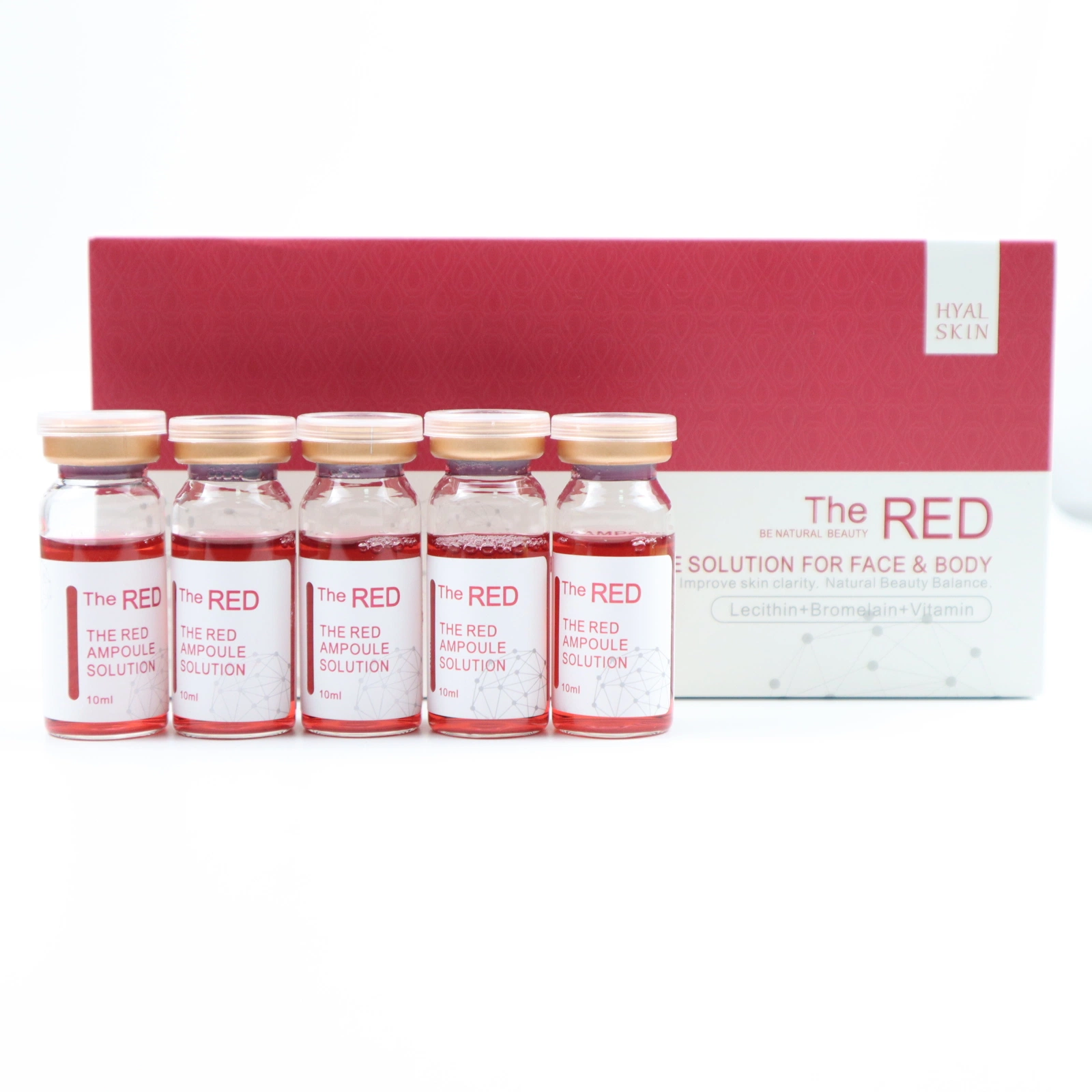 Mesotherapy Solution Injectable Red Lipolytic Injections for Melting Fat